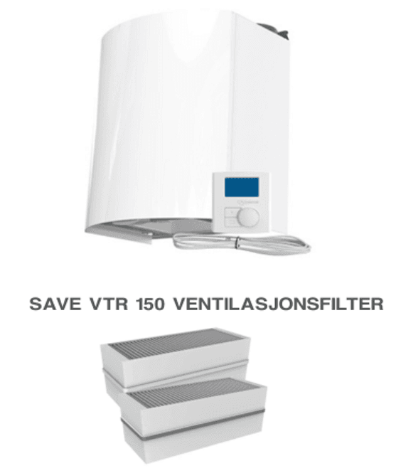 Hovedbilde Systemair - VTR 150 Papp