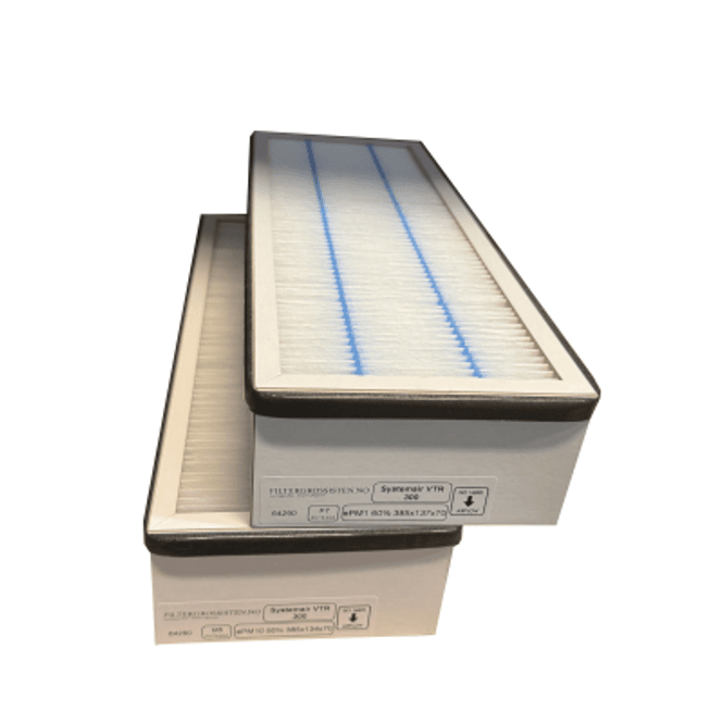 Hovedbilde Systemair VTR 350 komplett filtersett - pappfilter